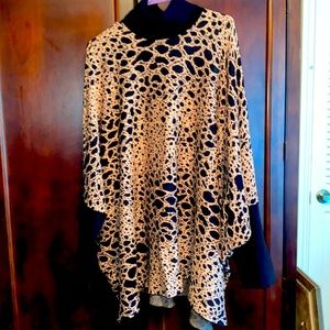 Alfani cape/poncho sweater